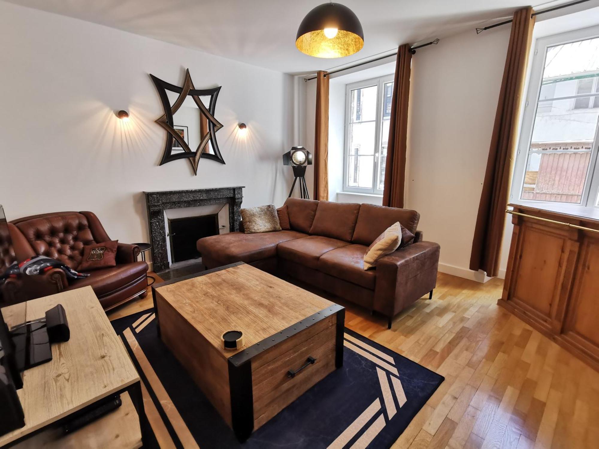 סאלן-לה-באן Appartement 3 Chambres Au Coeur Du Jura, Ideal Famille מראה חיצוני תמונה